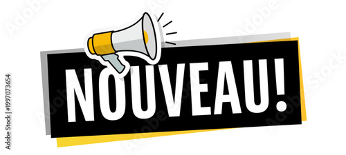 Nouveau! avec mégaphone!