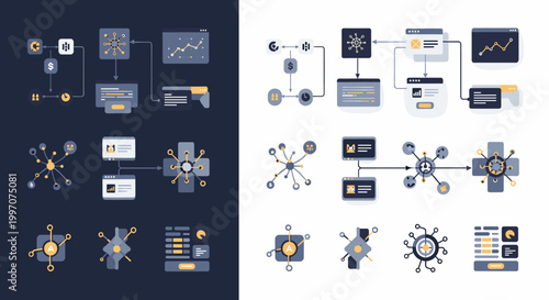 Abstract illustration conveying growth, interconnectedness, and the power of networks. Perfect for marketing materials about expansion and strategic a