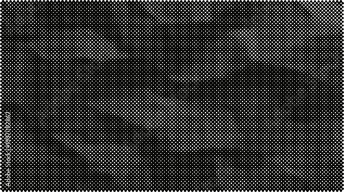 Retro halftone dot background vector.