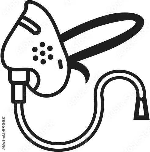 Oxygen mask icon
