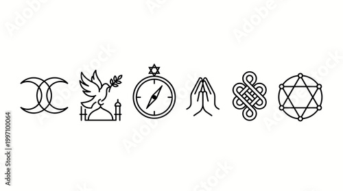 Islamic Qurban Process Icons