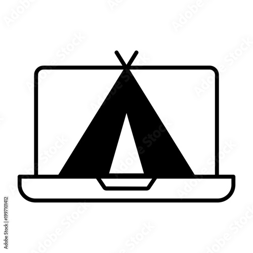 outdoor camping laptop