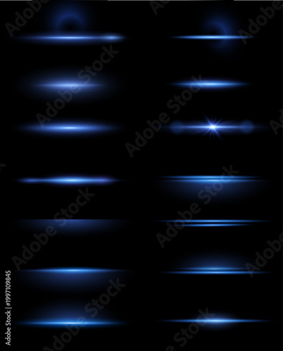 Colorful neon beam lines PNG vector with glowing laser streaks and motion energy effect creating abstract space concert background with bright shine, speed lines and transparent design elements