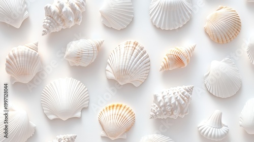 sea shells background