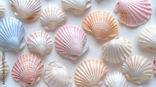 sea shells background