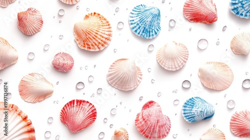 sea shells background