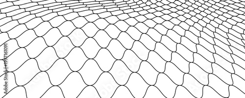 Mesh texture for fishing nets. Grunge pattern for sportswear or soccer goal, volleyball net, basketball hoop, hockey, athletics. Mesh background