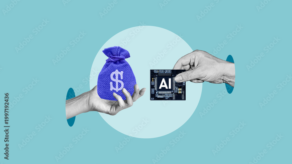 Φωτογραφία Artificial intelligence AI chip investment boom, rising demand for semiconductor