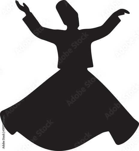 Turkey Sufi Whirling Dervish Silhouettes Low Competition