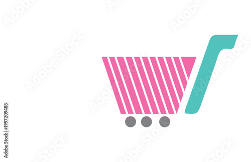 Modern Shopping Cart Icon