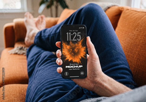 Mobile Phone Screen Mockup