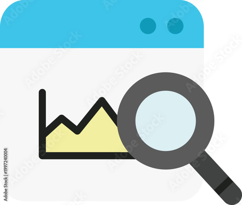 데이터 분석 아이콘