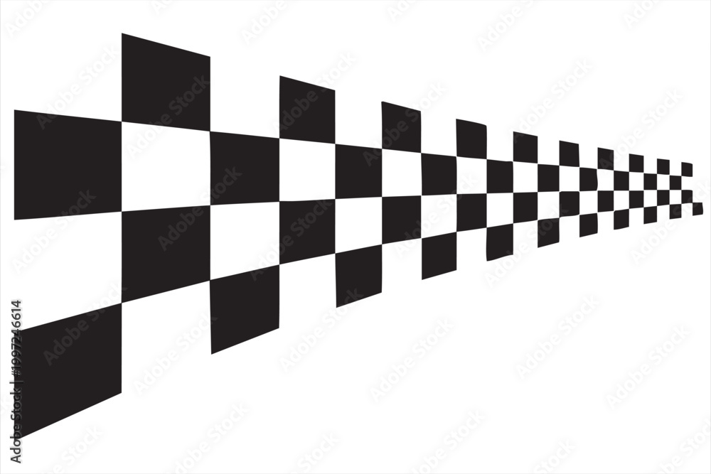 Obraz premium Dynamic Checkered Racing Pattern Finish Line Speed Background