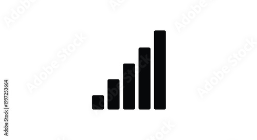 Free Download signal strength bars silhouette high quality professional detailed - GFXLoad