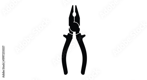 pair of pliers silhouette high quality professional detailed