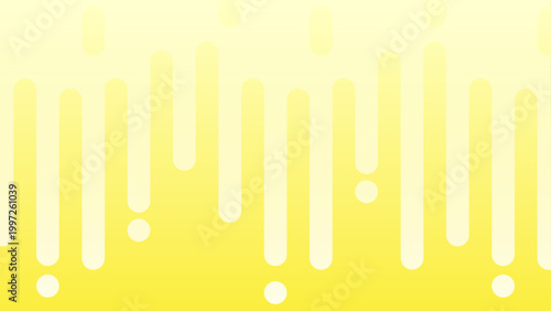 黄色グラデーションの液体抽象背景デザイン素材