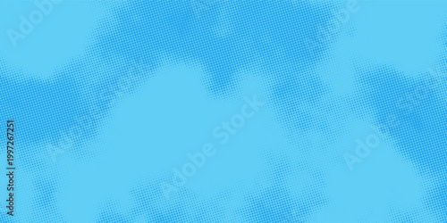 retro comic blue dot background raster gradient halftone, stock vector illustration eps 10