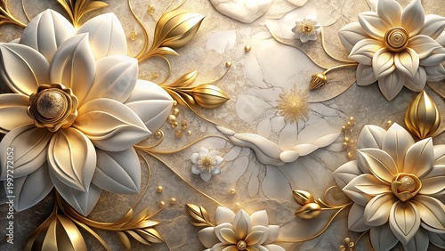 3D render, abstract cut paper flowers isolated on white, botanical background, festive floral arrangement. Rose, daisy, dahlia, butterfly and leaves in pastel color palette