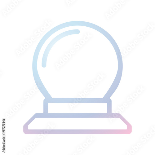 Magic Ball icon design template