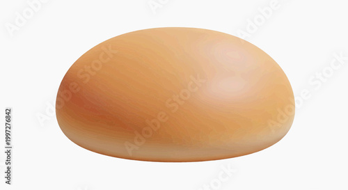 A serene landscape featuring a large egg-like object in a natural setting.