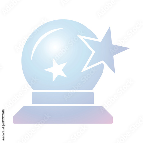 Magic Ball icon design template