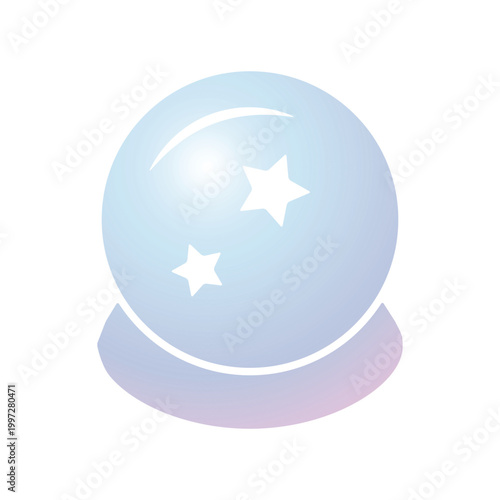 Magic Ball icon design template