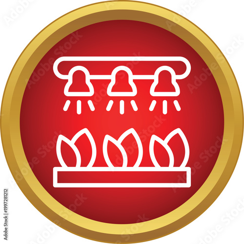 Growing plants under artificial lighting for modern agriculture and gardening