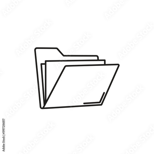 Open Folder with Documents and Files.