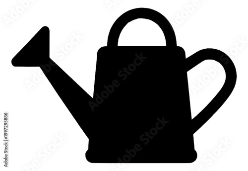 Watering Can Icon Vector Illustration for Garden or Plant