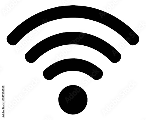 Wireless Signal Strength Vector Icon Design for App Interface