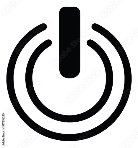 Wireless Signal Transmission Icon Vector Line Design