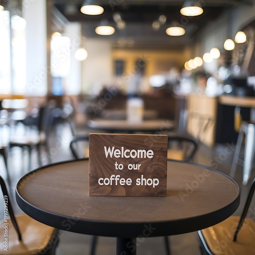 Wooden board empty table in front of blurred background. Perspective brown wood over blur in coffee shop - can be used for display or montage your products.Mock up for display of product.