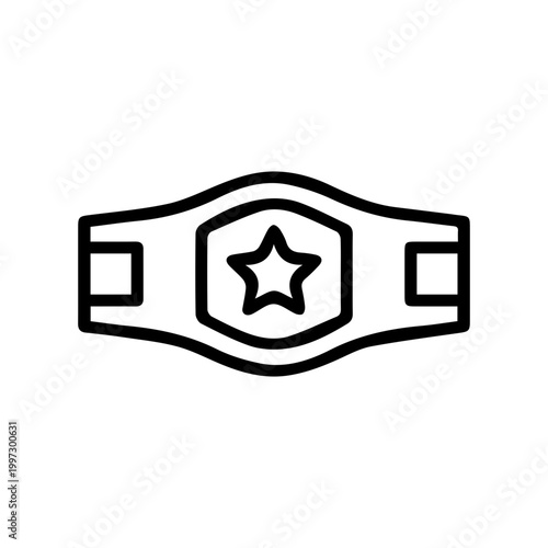 Championship Belt Icon