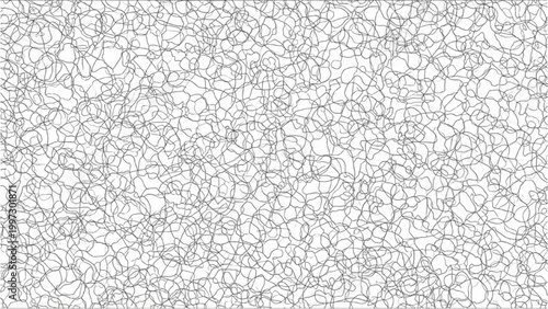 2D AutoCAD drawing of intricate network lines on white background