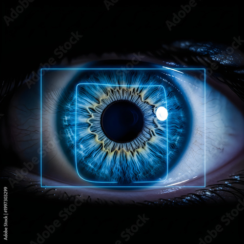 Cybersecurity eye digital protection data security and the future of online safety