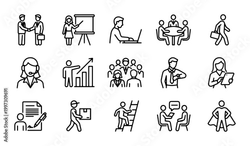 Black water drop icon set, minimalist liquid droplet vector collection, 8 moisture and splash symbols for eco-friendly branding and hygiene design