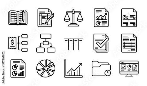 Black water drop icon set, minimalist liquid droplet vector collection, 8 moisture and splash symbols for eco-friendly branding and hygiene design