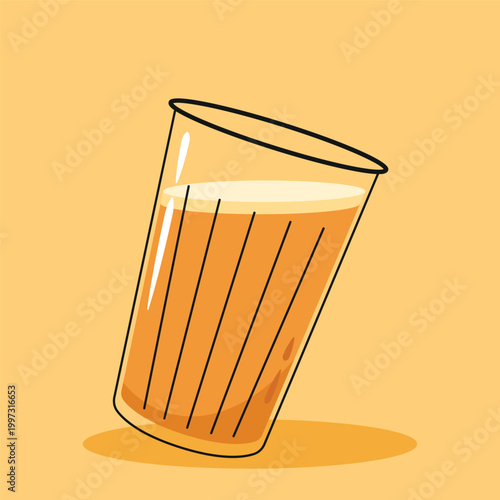 Indian hot drink vector. Indian chai icon. Chai is Indian drink. Kerala tea shop illustration vector eps. Indian Kerala roadside. Kerala tea shop line drawing. Kerala Old.