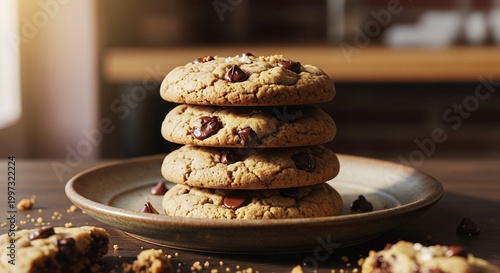 Almond Flour Keto Chocolate Chip Cookies