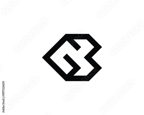 GB Logo Design. GB
