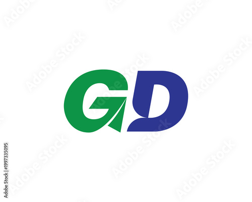 GD Logo Design. GD
