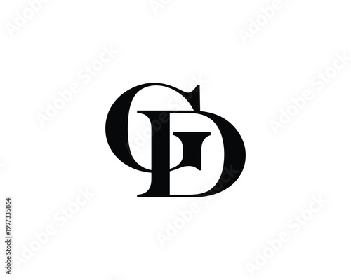 GD Logo Design. GD
