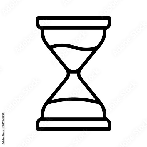 Hourglass Time Passing Icon