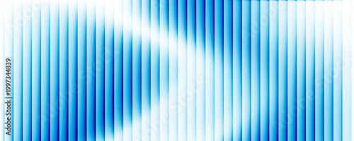 Abstract blue ripple glass effect background with glowing white light leaks gradient, modern banner header fashion backdrop wallpaper web design