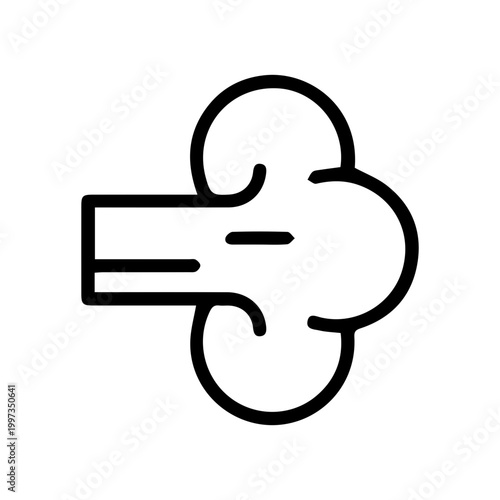 Wind symbol icon