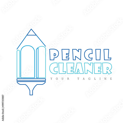 The Clean Logo Line Art