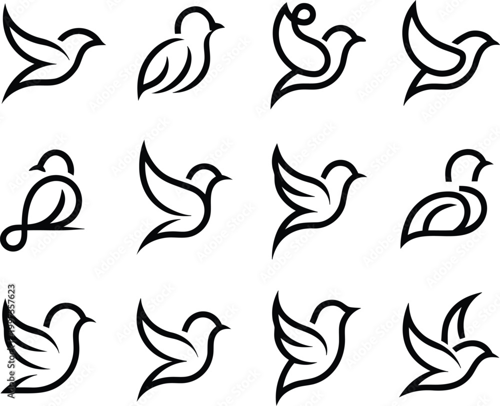 Fototapeta premium Minimalist Islamic Lantern Vector Icon for Ramadan Kareem and Eid Celebration