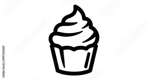 Simple black and white line drawing of a shovel with a pointed blade and sturdy handle, isolated on a neutral background.