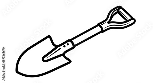 Minimalist black and white sketch of a frosted cupcake with swirled icing, isolated on a plain white background.