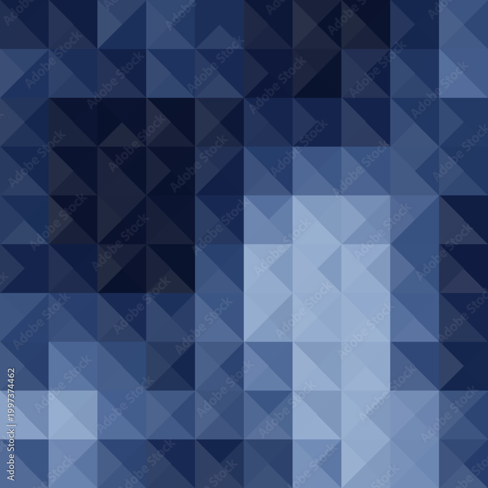 Fototapeta premium Abstract Polygon Grid with 3D Shading